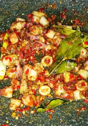 Foto resep Sambal Cumi Asin