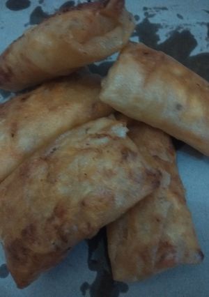 Foto resep Lumpia isi bengkuang telur