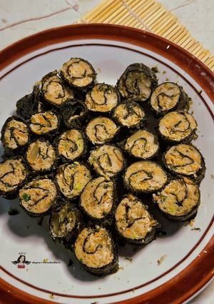 Foto resep Nori Chicken Roulade Bites