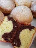 Muffins bicolori