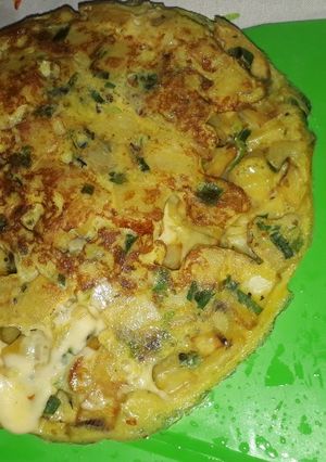 Una foto de Tortilla de papa express