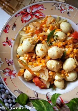 Foto resep Tumis Telur Puyuh & Jagung