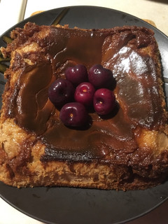 Una foto de Flan de capuchino