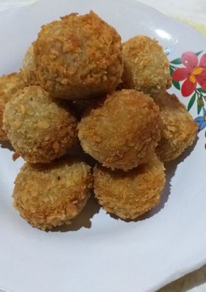 Foto resep Bola pisang isi coklat