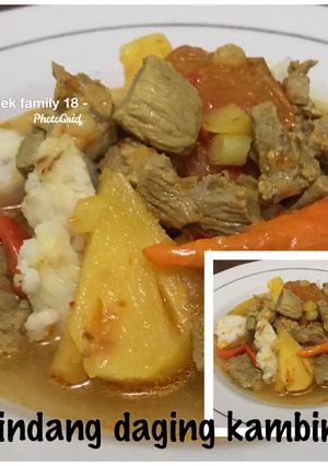 Foto resep Pindang daging kambing