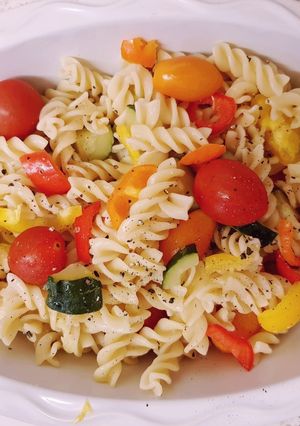 A picture of My Veggie Pasta.