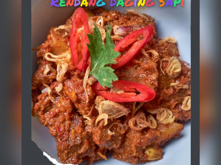  Resep bikin Rendang daging sapi ala mama dira  sesuai selera