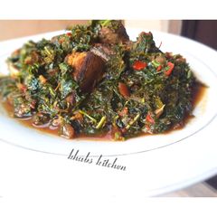 A picture of Spinach stew.