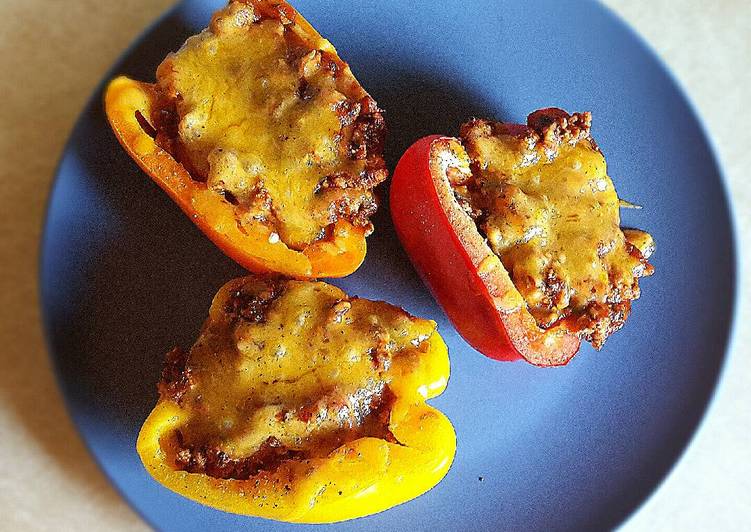 Steps to Make Quick Stuffed Peppers