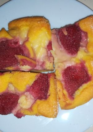 Gluténmentes epres pudingos süti😋🍓 recept fotója