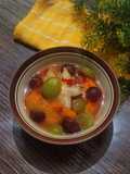 Asinan kesemek anggur belimbing