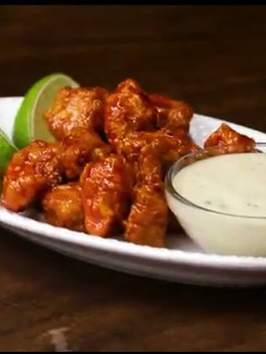 A picture of Honey Lime Sriracha Poppers.