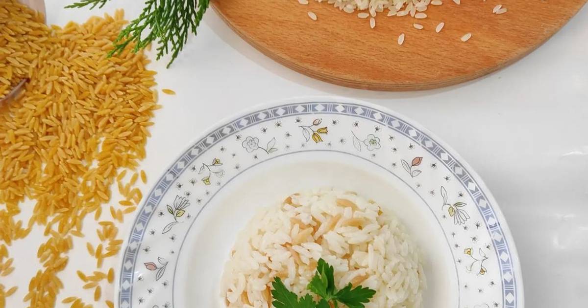 Resep Nasi Turki dengan Magic Com (Arpa Şehriyeli Pilav) oleh Heti