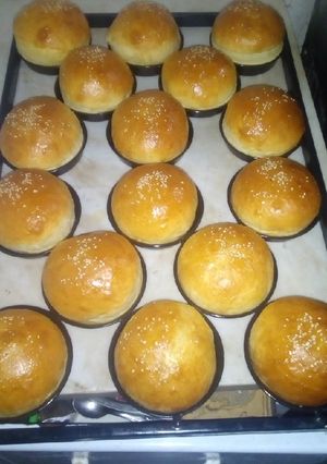 Una foto de Pan de papa para hambuguesa
