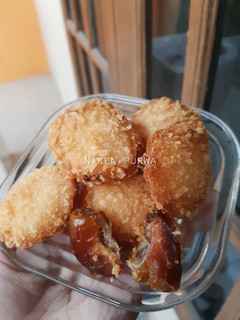 Foto resep Roti goreng isi kurma keju