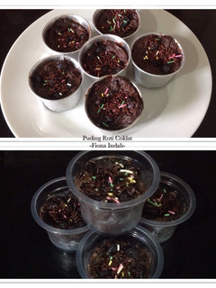 Foto resep Puding Roti Coklat