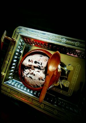 A picture of Banana Choco Ice cream.