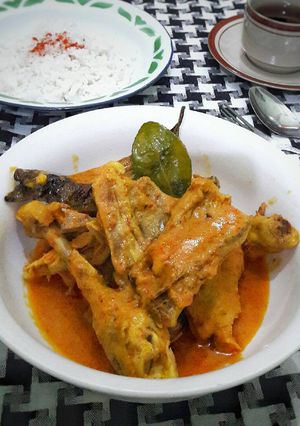 Foto resep Ayam pedas bumbu tengkleng ayam khas solo