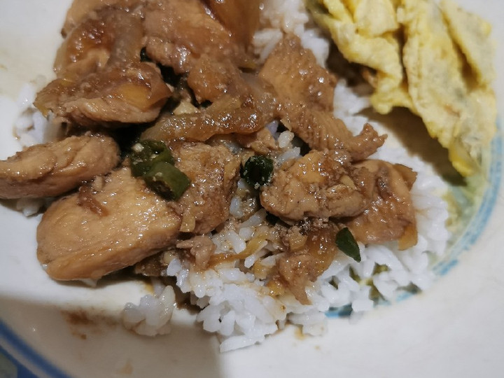 Bagaimana Membuat Chicken teriyaki low budget ala hokben, Lezat Sekali