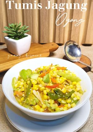 Foto resep Tumis Jagung Oyong