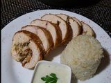 Arrollado de Pollo Frito