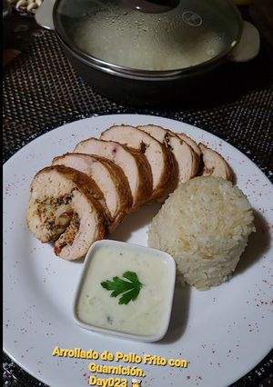 Una foto de Arrollado de Pollo Frito
