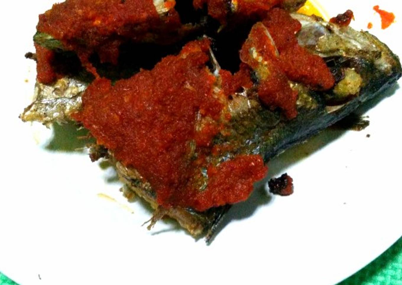 Ikan kembung Balado Pedas Gurih Enak