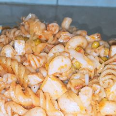A picture of Mix veg pasta.