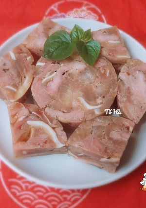 Hình của món CHẢ lạnh.