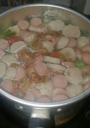 Foto resep Sop pelangi