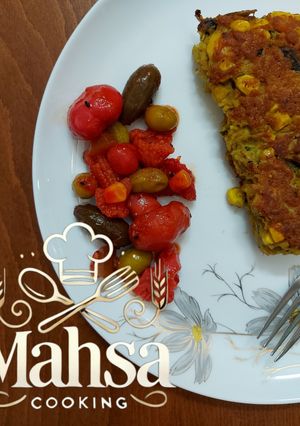عکسی از دستور کوکو مرغ