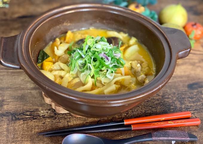 Houtou Udon Noodle with Pumpkin Miso soup