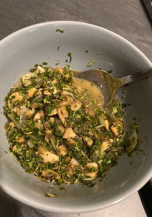 Une photo de Marinade aux herbes