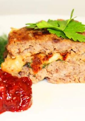 Фото Мясной кекс.