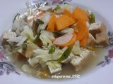 24. Capcay Kuah Sayur dan Tahu