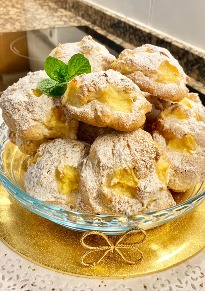 Una foto de Galletas blandas con manzana (Soft cookies with apple)