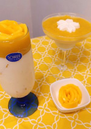 รูปของ Mango Panna Cotta 🍮