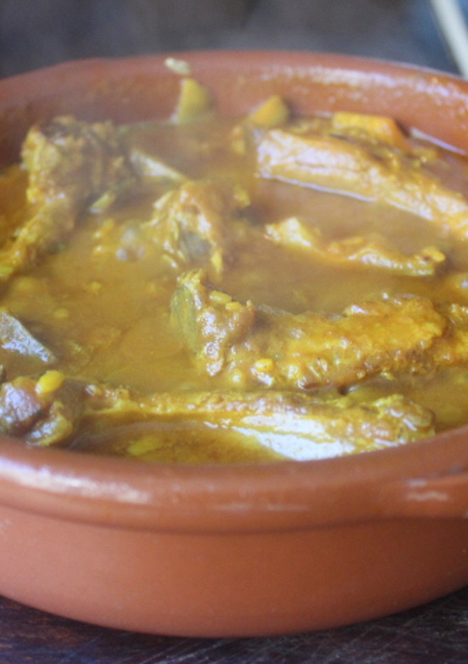 Una foto de Costillas con arroz