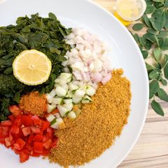 A picture of Moringa Salad.