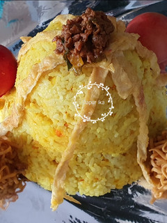 Foto resep 1. Nasi Kuning "Rice Cooker"