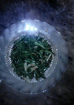 Foto resep Kacang panjang tumis kering simple