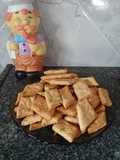 Galletitas súper crocantes de queso y ciboulette 🧀