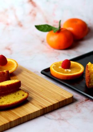 A picture of Orange Cake.