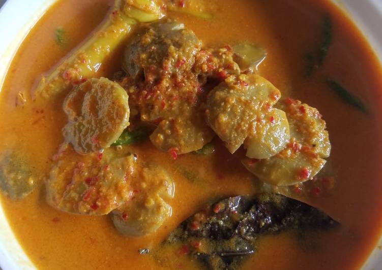 Bahan Menyiapkan Gulai jengkol Anti Gagal