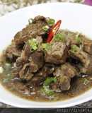 Braised Pork Ribs with Dried Cabbage