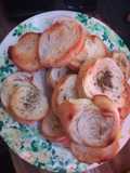 Pan tostado con aceite y orégano