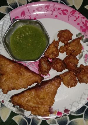 प्याज़ पकोड़ी ब्रेड (pyaz pakodi bread recipe in Hindi) रेसिपी मुख्य फोटो