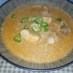 A picture of Chicken Dopiaza.