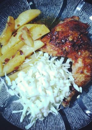 Foto resep Honey garlic chicken