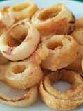 Aros de cebolla caseros en airfryer